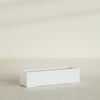 Cuba Large Long Rectangle Fiberglass Planter - 48 in x 14 in x 12 in - Matte White - Matte White,48 in x 14 in x 12 in