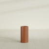 Corry Medium Tall Cylinder Fiberglass Planter - 10 in x 10 in x 20 in - Matte Terracotta - Matte Terracotta,10 in x 10 in x 20 in