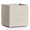 Reglito Cube Planter – Fiberglass Indoor/Outdoor and Weather-Resistant Large Planter (Sand Stone, 27.5" L x 27.5" W x 28" H) - Sand Stone,27.5 in x 27.5 in x 28 in - Sand Stone,27.5 in x 27.5 in x 28 in - Sand Stone,27.5 in x 27.5 in x 28 in - Sand Stone,27.5 in x 27.5 in x 28.1 in