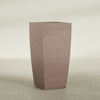 ProTone Fiberglass Premium Finish Large Tapered Column Planter - 23 in x 23 in x 48 in - StoneLight - Sunstone - StoneLight - Sunstone,23 in x 23 in x 48 in