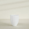 Alicante Medium Round Fiberglass Planter - 22 in x 22 in x 27 in - Gloss White - Gloss White,22 in x 22 in x 27 in