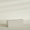 Panama Extra Large Long Rectangle Fiberglass Planter - 48 in x 12 in x 18 in - Satin Beige - Satin Beige,48 in x 12 in x 18 in