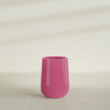 Tall Hayden Medium Round Fiberglass Planter - 15 in x 15 in x 23 in - Gloss Pink Violet - Gloss Pink Violet,15 in x 15 in x 23 in