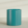 Rio Grande Large Round Fiberglass Planter - 30 in x 30 in x 32 in - Satin Sea Foam - Satin Sea Foam,30 in x 30 in x 32 in