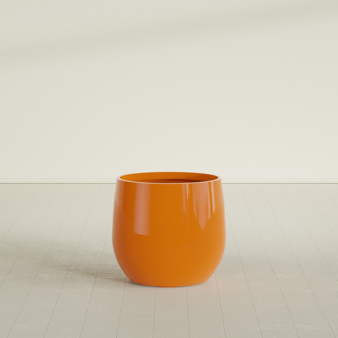 Westfield - 23in diam. x 21in - Gloss Tangerine - Gloss Tangerine,23 in diam. x 21 in H