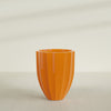 Alicante Medium Round Fiberglass Planter - 26 in x 26 in x 32 in - Gloss Tangerine - Gloss Tangerine,26 in x 26 in x 32 in