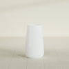 Saigon Large Tapered Round Planter - 14 in x 14 in x 30 in - Matte White - Matte White,13.7 in x 13.7 in 30 in