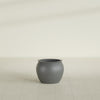 Fishbowl Small Round Fiberglass Planter - 16 in x 16 in x 14 in - Metallic Gunmetal - Metallic Gunmetal,16 in x 16 in x 14 in