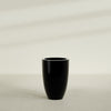 Brannan Large Round Fiberglass Planter - 24 in x 24 in x 35 in - Gloss Black - Gloss Black,24 in x 24 in x 35 in