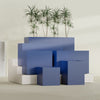 Brisbane Large Rectangle Fiberglass Planter - 36 in x 24 in x 32 in - Matte Cobalt Blue - Matte Cobalt Blue,36 in x 24 in x 32 in