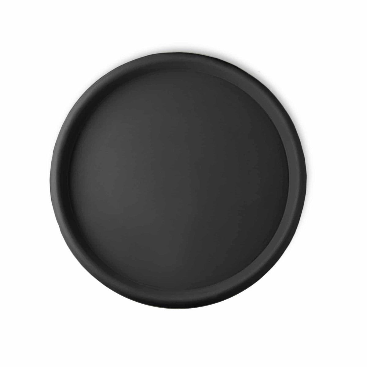 Round Universal Saucer - 22in OD, 19.8in ID - Caviar Black - Caviar Black,22" Ext. (19.8" Int.)