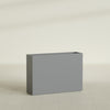Perth Extra Large Long Rectangle Fiberglass Planter - 60 in x 16 in x 42 in - Metallic Gunmetal - Metallic Gunmetal,60 in x 16 in x 42 in
