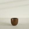Alzira Medium Round Fiberglass Planter - 23 in x 23 in x 22 in - Metallic Bronze - Metallic Bronze,23 in x 23 in x 22 in