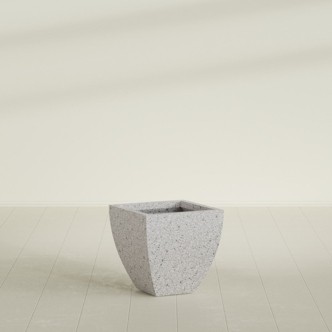 Tapered Square - 20in x 20in x 20in - StoneLight - Pearlstone - StoneLight - Pearlstone,20 in x 20 in x 20 in