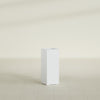 Perth Large Tall Rectangle Fiberglass Planter - 16 in x 16 in x 42 in - Gloss White - Gloss White,16 in x 16 in x 42 in