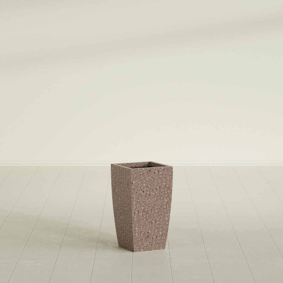 Tapered Column - 12in x 12in x 22in - StoneLight - Sunstone - StoneLight - Sunstone,12 in x 12 in x 22 in