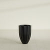 Alicante Small Round Fiberglass Planter - 15 in x 15 in x 21 in - Matte Black - Matte Black,15 in x 15 in x 21 in