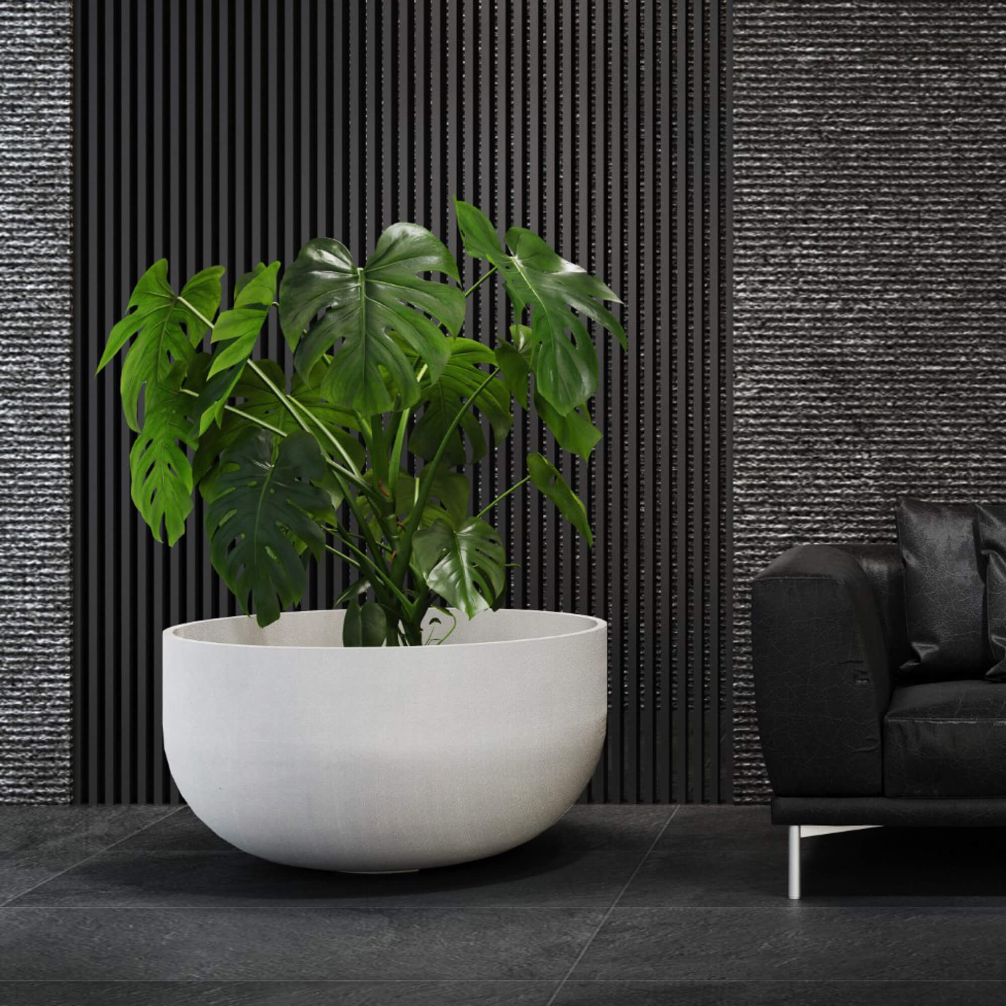 Roco - 36.6in diam. x 19.3in - Sand Stone - Sand Stone,36.6 in diam. x 19.3 in
