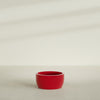 Casablanca Medium Round Low Bowl Fiberglass Planter - 24 in x 24 in x 12 in - Gloss Red - Gloss Red,24 in x 24 in x 12 in