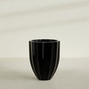 Alicante Medium Round Fiberglass Planter - 26 in x 26 in x 32 in - Gloss Black - Gloss Black,26 in x 26 in x 32 in