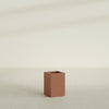 Tolga Medium Rectangle Fiberglass Planter - 16 in x 16 in x 24 in - Matte Terracotta - Matte Terracotta,16 in x 16 in x 24 in