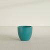Wannsee Medium Round Fiberglass Planter - 27 in x 27 in x 24 in - Satin Sea Foam - Satin Sea Foam,27 in x 27 in x 24 in