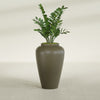 Bara Jar Large Round Fiberglass Planter - 20 in x 20 in x 31 in - Matte Bronze - Matte Bronze,20 in x 20 in x 32 in