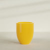 Valencia Large Round Fiberglass Planter - 27 in x 27 in x 31 in - Gloss Saffron - Gloss Saffron,27 in x 27 in x 31 in