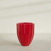 Alicante Medium Round Fiberglass Planter - 26 in x 26 in x 32 in - Gloss Red - Gloss Red,26 in x 26 in x 32 in
