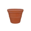 Large Cylinder Plastic Planter - 35.5 in x 35.5 in x 29 in - Terracotta - Terracotta,35.5 in x 35.5 in x 29 in - Terracotta,35.5 in x 35.5 in x 29 in