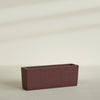 Tapered Rectangle - 48in x 12in x 18in - Weathered Steel - Rust - Weathered Steel - Rust,48 in x 12 in x 18 in