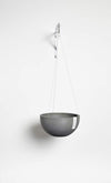 Hanging Brussels Small Bowl Planter - 10.5 in x 10.5 in x 5 in - Grey - Grey,10.5 in x 10.5 in x 5 in