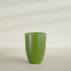 Brannan Large Round Fiberglass Planter - 30 in x 30 in x 41 in - Satin Green - Satin Green,30 in x 30 in x 41 in