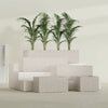 24"-Wide Rectangle - 24in x 24in x 18in - StoneLight - Pearlstone - StoneLight - Pearlstone,24 in x 24 in x 18 in