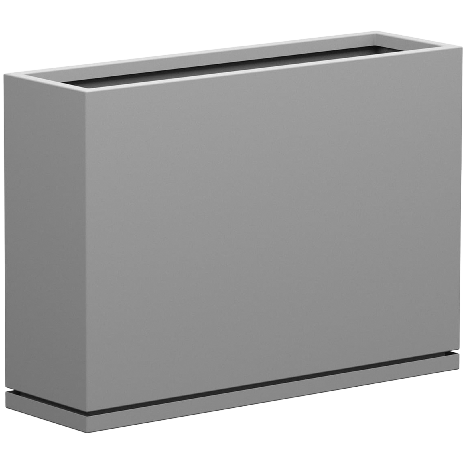 Aluminum commercial planters