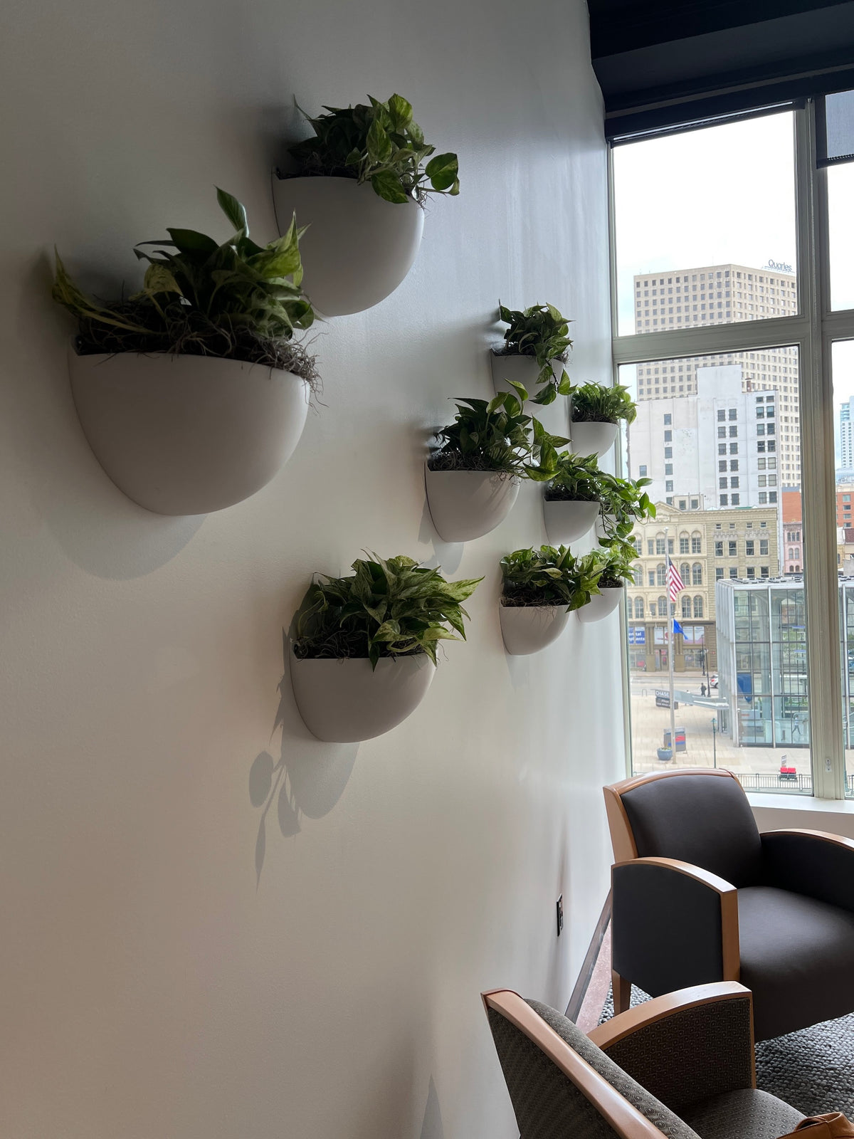 Milwaukee-Based Interiorscapes Brightens Enerpac Office Common Area with Plant Wall Installation – photo 5