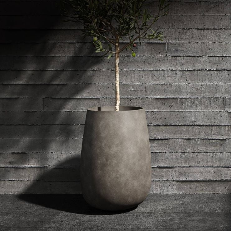 Cosapots Mondo High Tall Round Planter - 17