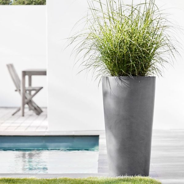 Ecopots Amsterdam Tall Round Planter NewPro