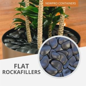 Flat Rockafiller ™ Faux Landscaping Rocks