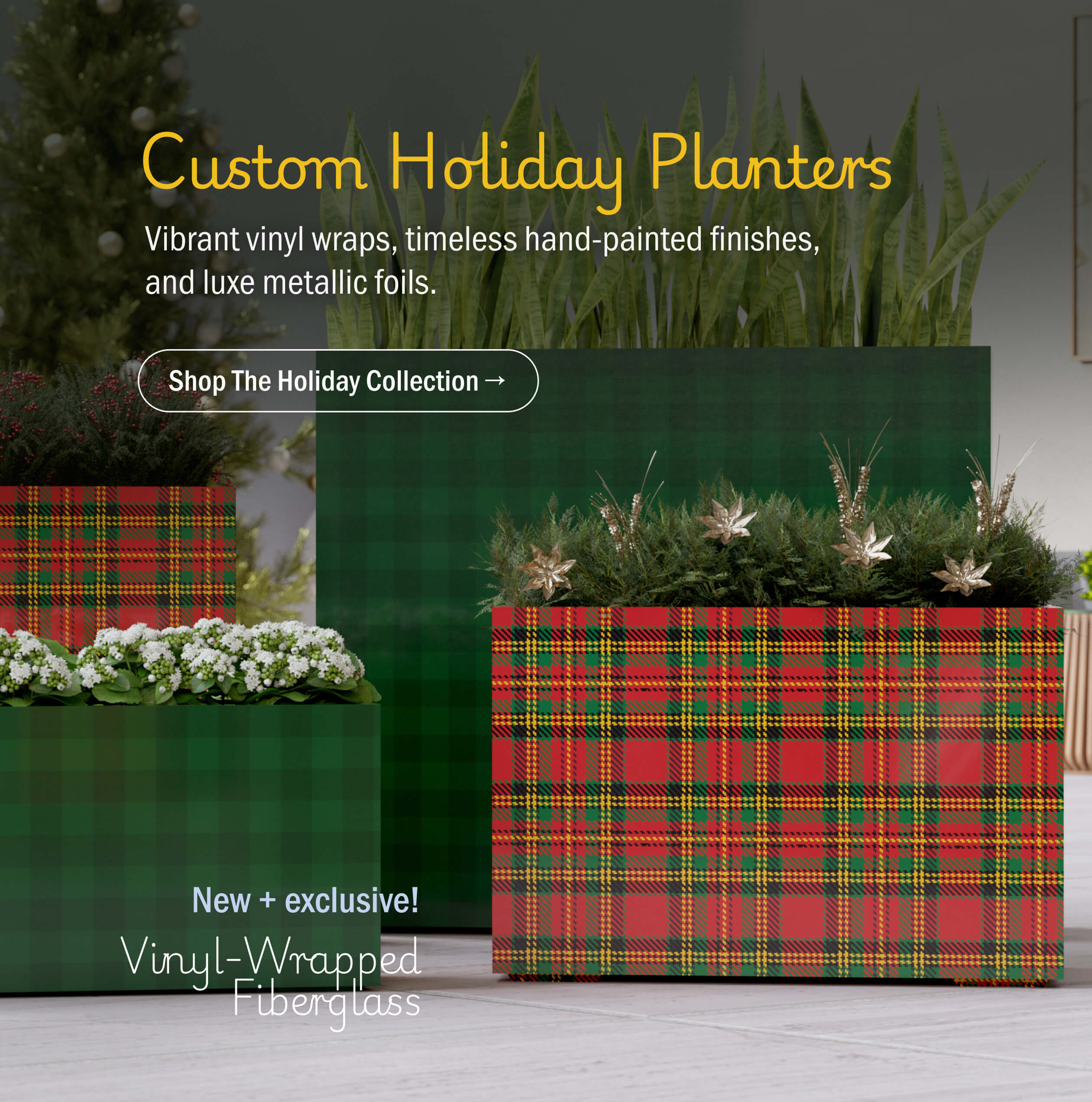Fiberglass Planters for Lush Installs. Designed for Every Season. Commercial-grade fiberglass delivers durable performance with engineered design. The choice of trade professionals, built to last year after year.